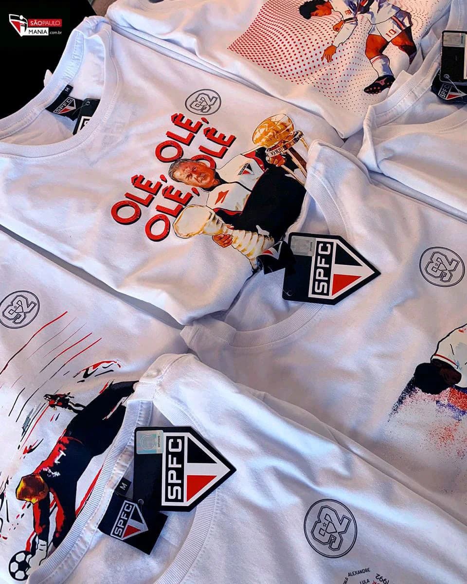 Vetor Camiseta SPFC 1992
