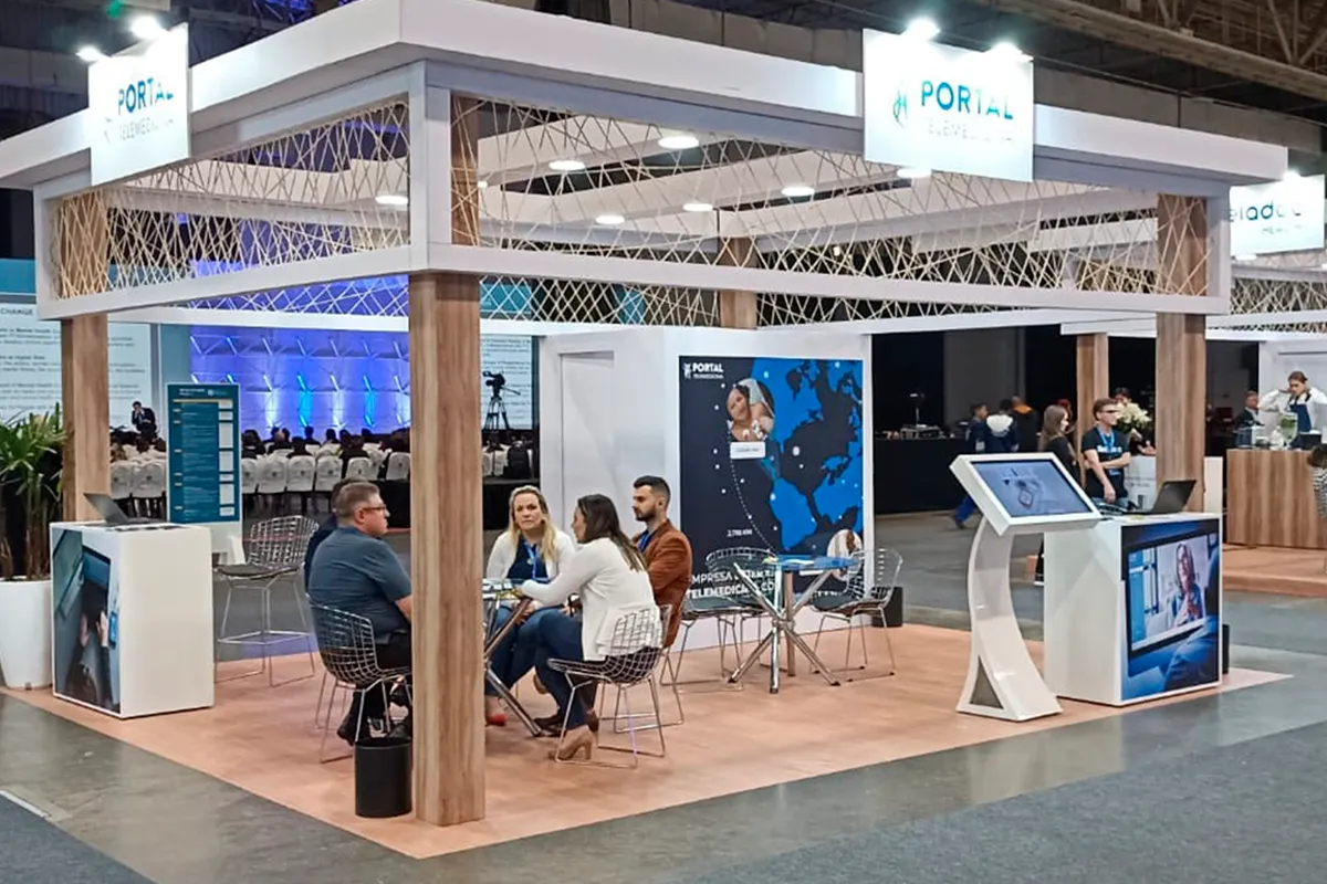 Estande Global Summit 2022 — Portal Telemedicina