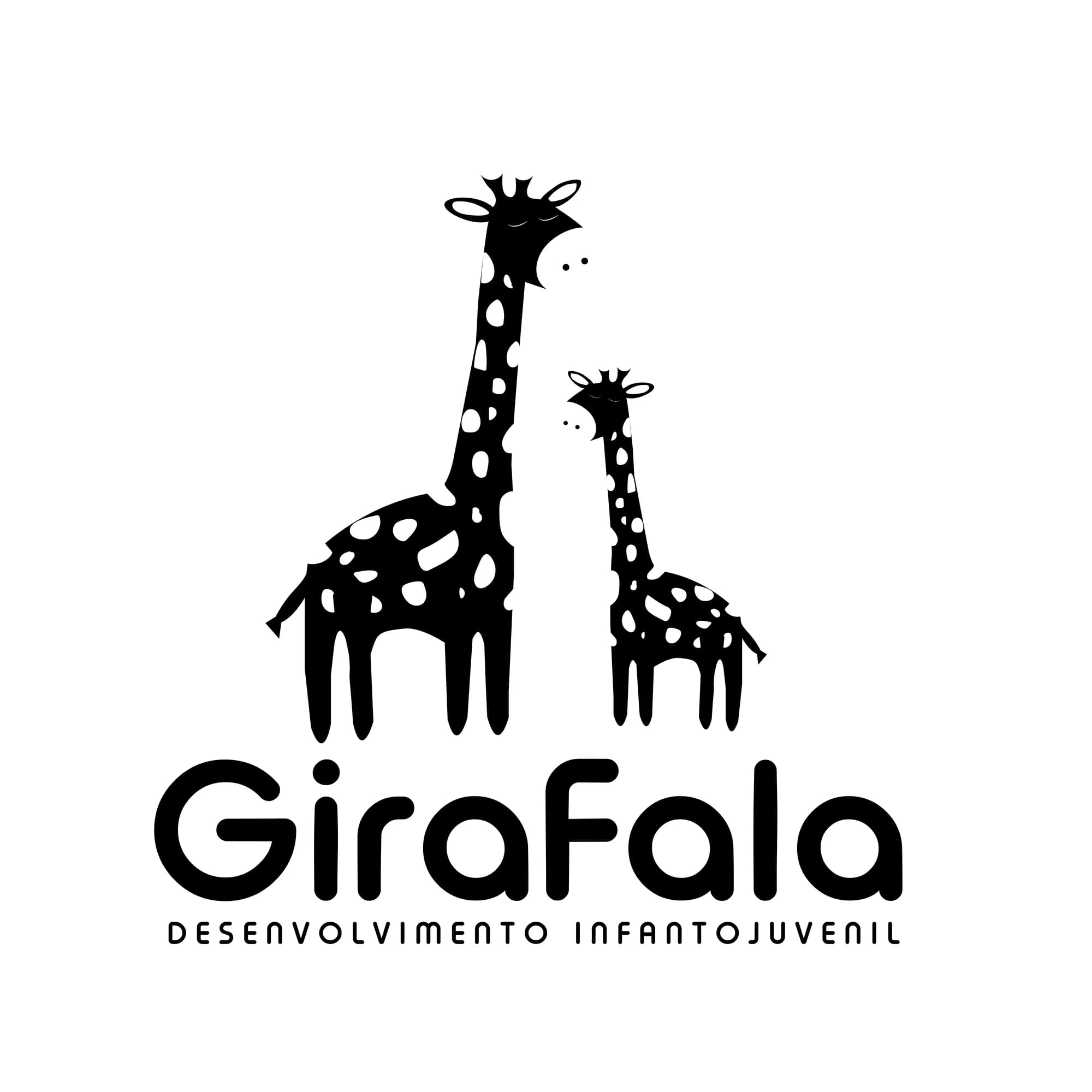 Logo oficial GiraFala fundo branco